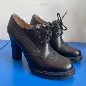 Jil Sander Leather Lace-up Boots